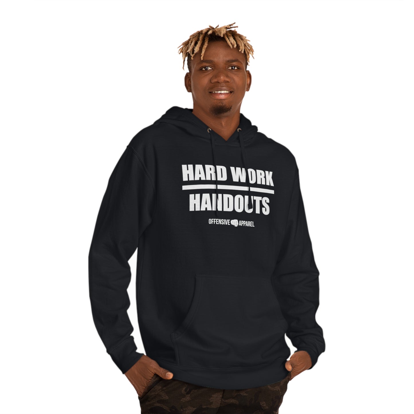 Hard Work Over Handouts Hoodie